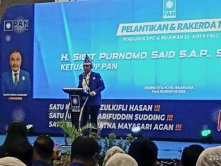 Ketua DPR RI Sigit Purnomo Said Apresiasi Soliditas PAN Sulteng, Ajak Kader Perkuat Konsolidasi dan Menangkan Agenda Partai