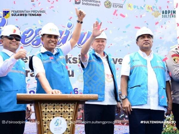 PLTD Sidera Diperkuat 20 MW, Anwar Hafid Targetkan Seluruh Desa di Sulteng Berlistrik 2028